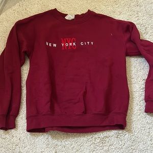 New York crewneck